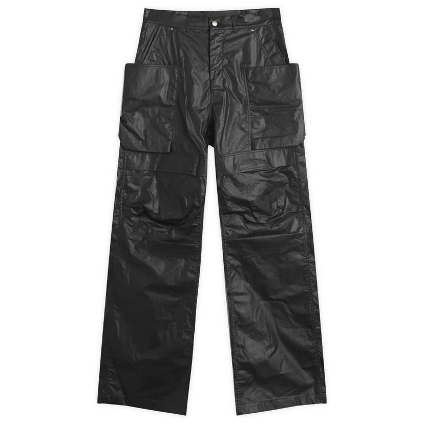 Cargo hlače Rick Owens Rick Owens Stefan Cargo Poplin Pants, Size Large Crna | RU02E1346-PCT-09