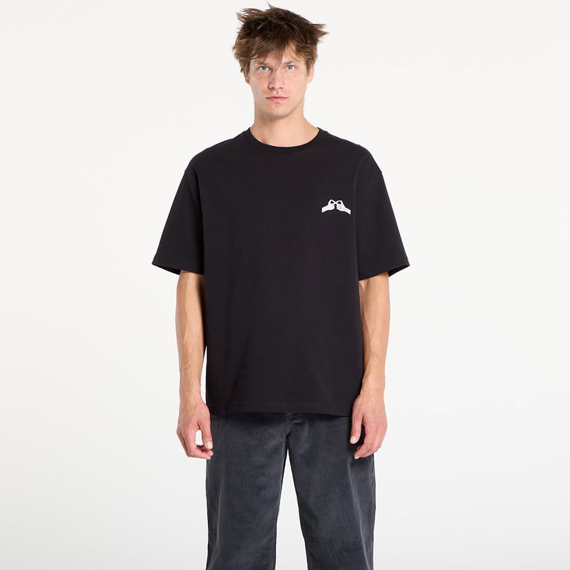 Majica kratkih rukava Samsoe Samsoe Samsøe Samsøe Saflorian T-Shirt Crna | U25300007_CLR002384