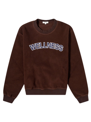 Dukserice Sporty & Rich Wellness Sherpa Sweatshirt Smeđa | CR666CH