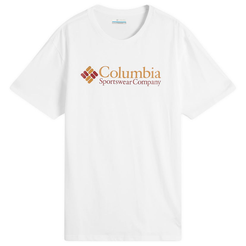 Majica kratkih rukava Columbia CSC Basic Logo T-Shirt, Size Small Bijela | 1680053-114