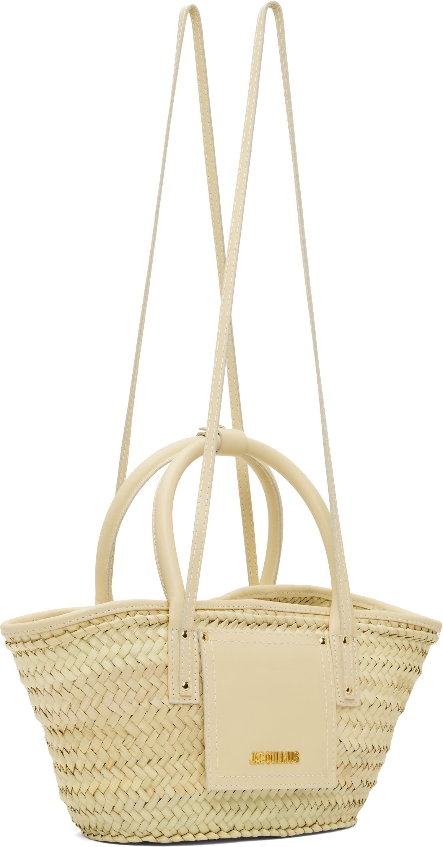 Tote bag Jacquemus 'Le Petit Panier Soli' Tote Bag Bež | 23E223BA044-3060, 1