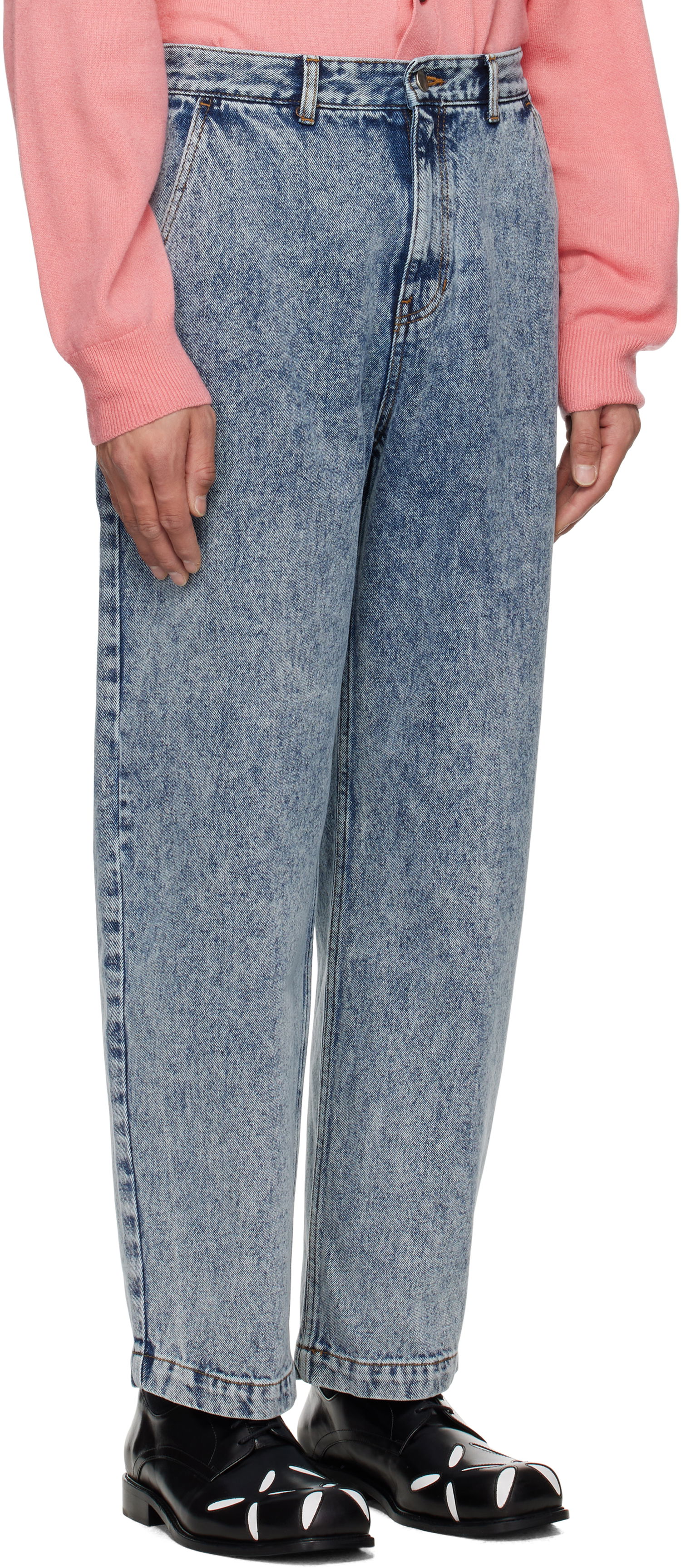 Jeans ADER ERROR ADER error Sig; TRS Tag 03 Jeans Plava | BO42FYJE0103BL, 1