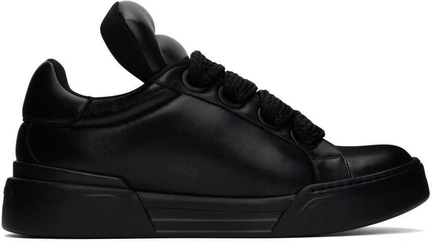 Tenisice i cipele Dolce & Gabbana Black Mega Skate Sneakers Crna | CS2223AP555, 0