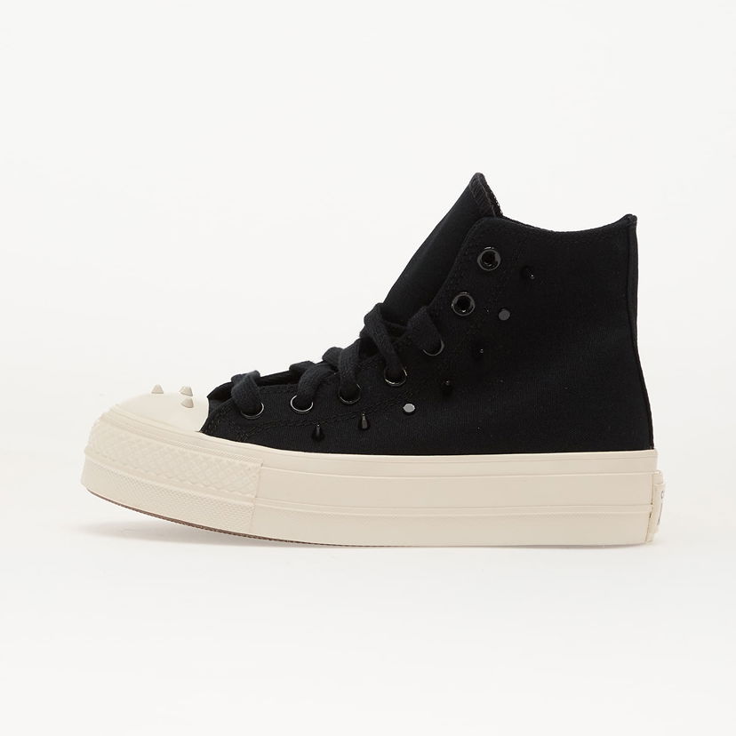 Tenisice i cipele Converse Chuck Taylor All Star Lift Hi Black/ Vintage White/ Black Crna | A15540C