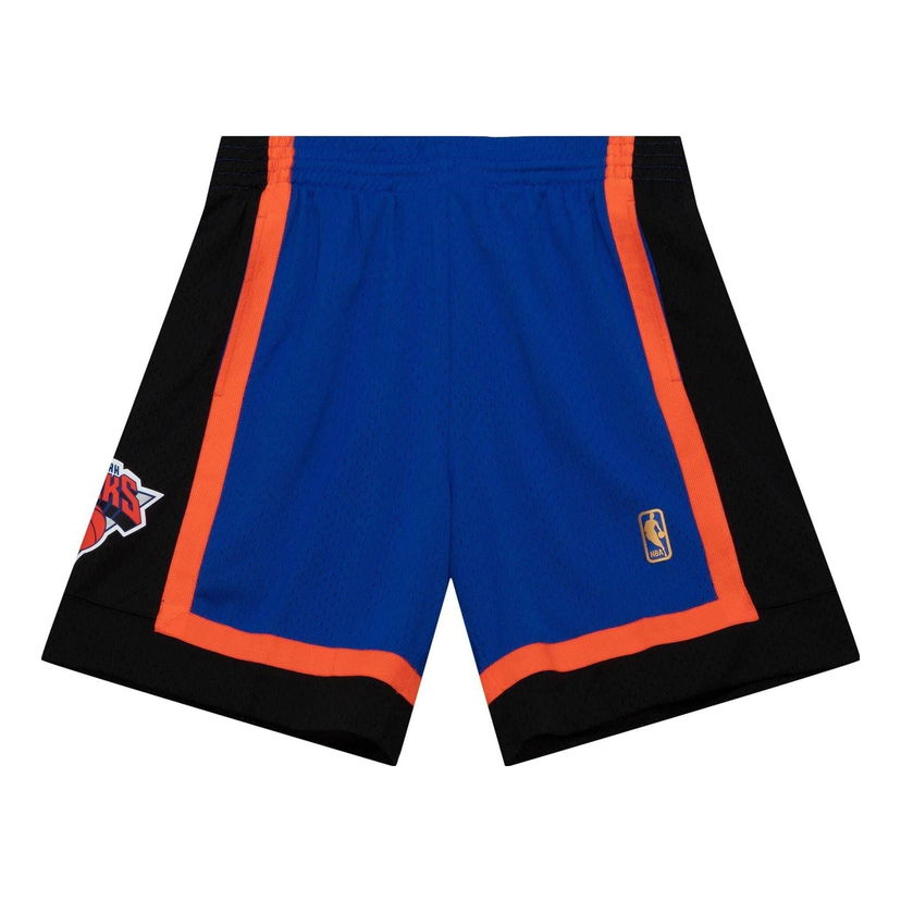 Kratke hlače Mitchell & Ness Mitchell & Ness New York Knicks 1996-97 Road Shorts Plava | SMSH4315-NYK96PPPROYA