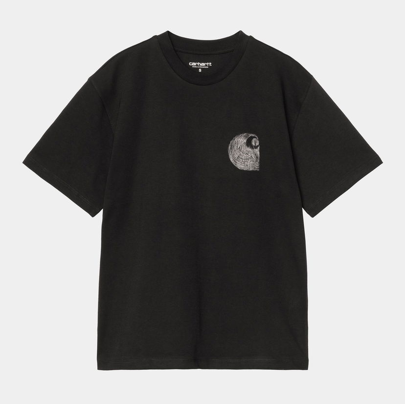 Majica kratkih rukava Carhartt WIP Okniceok Short Sleeve T-Shirt Crna | I035507_8