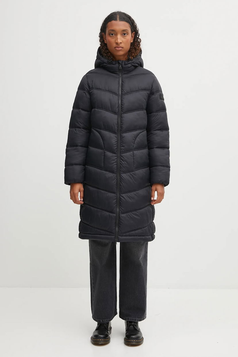 Pernata jakna Napapijri Napapijri A-Ega Winter Puffer Coat Crna | NP0A88XF9411