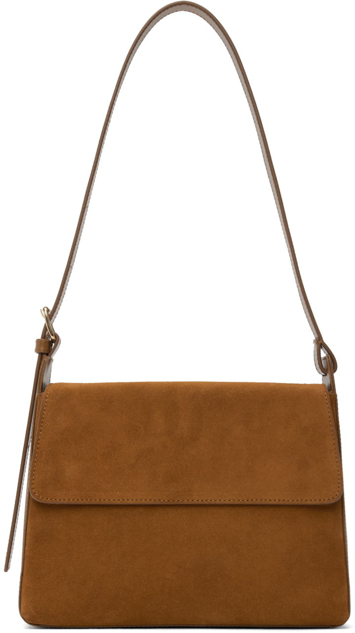 Torba za rame A.P.C. Flap Shoulder Bag Smeđa | PXBRT-F61924
