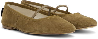 Tenisice i cipele A.P.C. A.P.C. Swan Ballerina Flats Zelena | PXBTG-F53295, 3