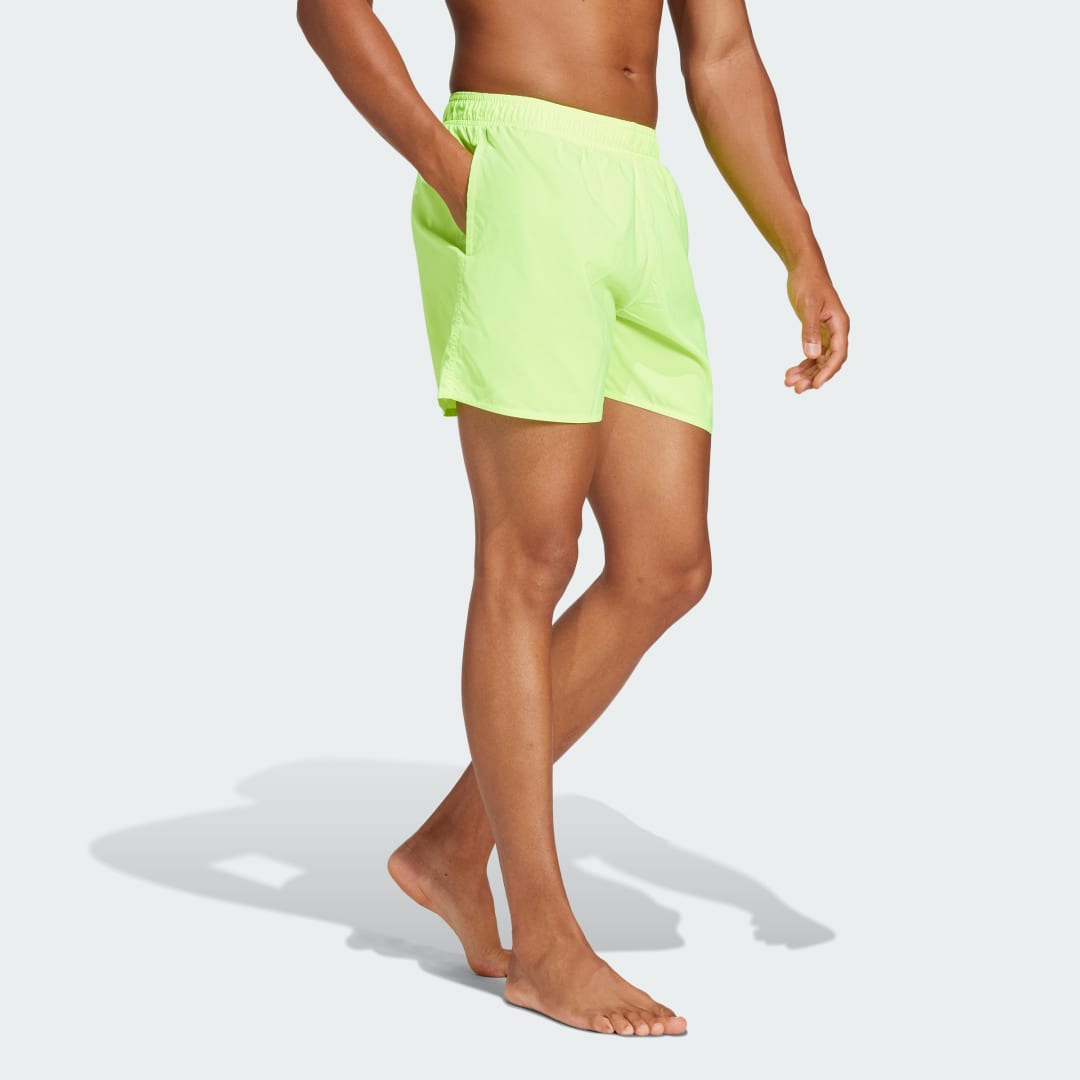 Kupaći kostimi adidas Performance Solid CLX Short Length Swim Shorts Žuta | JL5560, 1