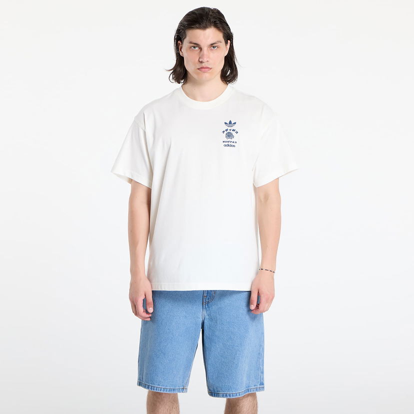 Majica kratkih rukava adidas Originals Japan Florals Graphic T-Shirt Bijela | KQ9959