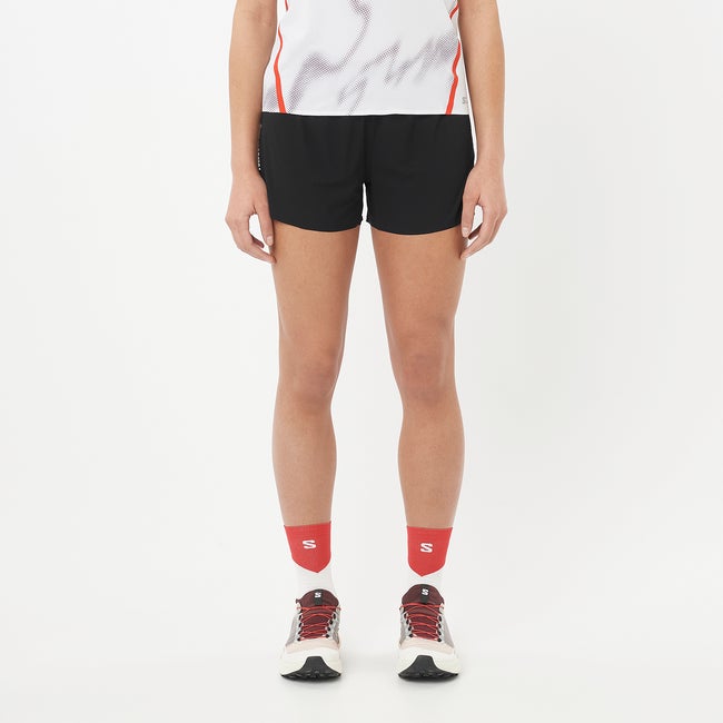 Kratke hlače Salomon S/Lab Speed 3" Running Shorts Crna | LC2692700