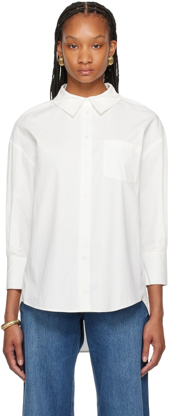 Košulja Anine Bing Oversized Shirt Bijela | A-09-2006-100