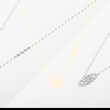 Ogrlica GUESS "Life In 4G” Necklace Metalik | JUBN02141JW, 1