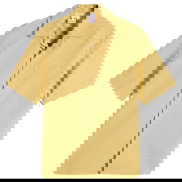 Košulja Casablanca Casablanca Jacquard Monogram Short Sleeve Shirt, Size Large Žuta | MPF25-SH-167-01, 0