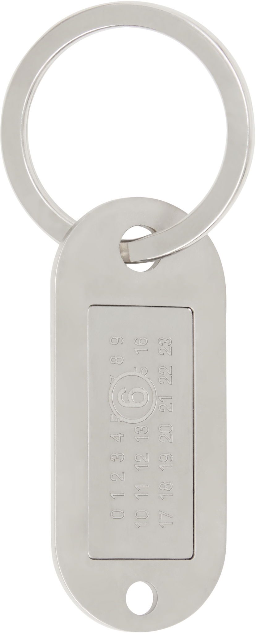 Privjesci za ključeve Maison Margiela MM6 Maison Margiela Numbers Keychain Metalik | SM6UA0014 P7210
