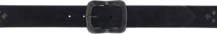 Pojasevi Needles NEEDLES Square Studs Suede Belt Crna | QV030
