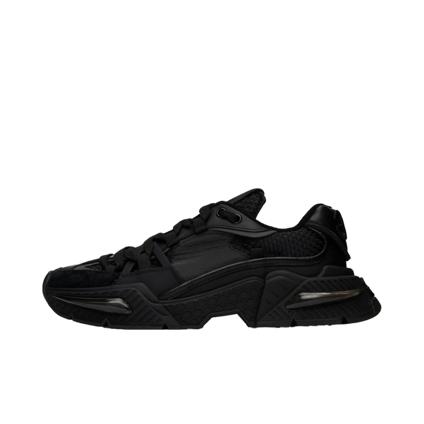 Tenisice i cipele Dolce & Gabbana Black Airmaster Sneakers Crna | CS2071AY851