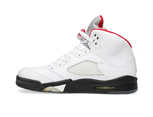 Tenisice i cipele Jordan Air Jordan 5 Retro ''Fire Red'' 2013 Bijela | 136027-100