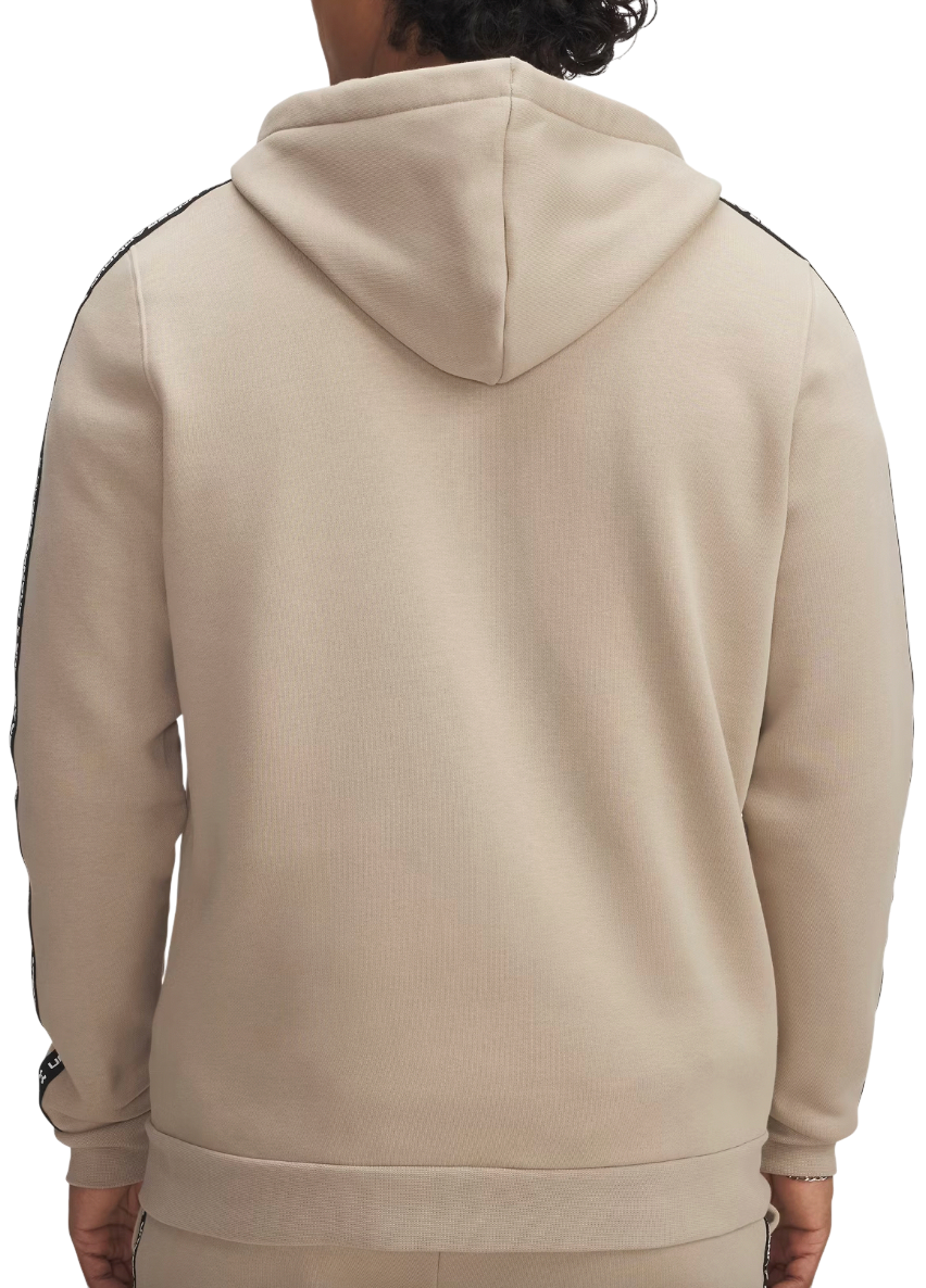 Dukserice Under Armour Icon Fleece Taped Full-Zip Hoodie Bež | 1390298-299, 1