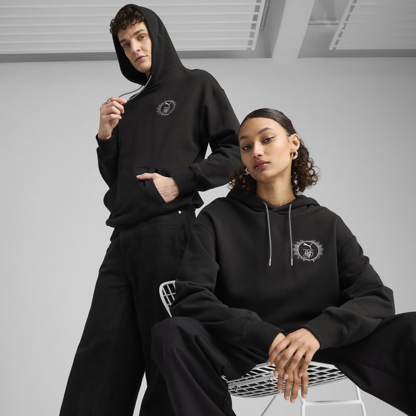 Dukserice Puma PUMA x HARRY POTTER Relaxed Fit Training Hoodie Crna | 630093_01