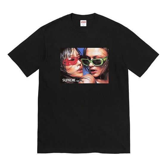 Majica kratkih rukava Supreme Supreme  T-Shirt Crna | SUP-SS23-180