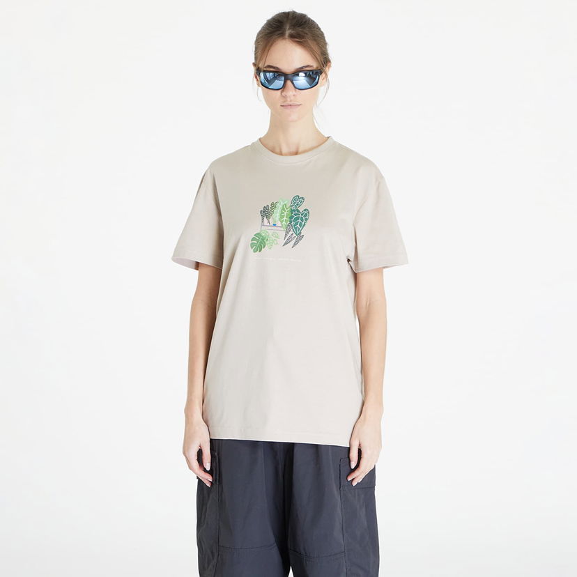 Majica kratkih rukava Queens Moje Terapie, Akorát Dražší T-Shirt Bež | QNS_038