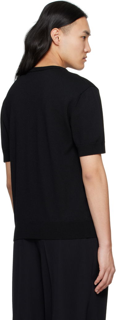 Džemper Balmain Balmain Knit T-Shirt Crna | EH1AL027KH92, 2