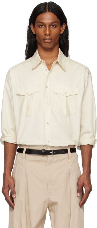 Košulja LEMAIRE Lemaire Western Shirt Bež | SH1145 LF1207, 0