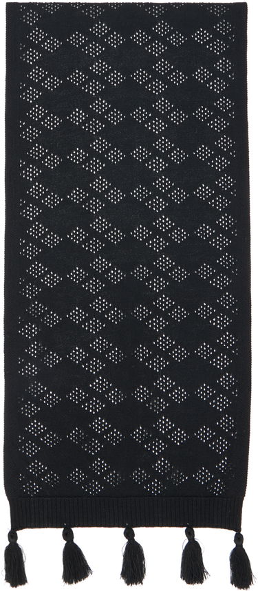 Šal ADER ERROR Knitted Scarf with Tassels Crna | BMADSSAC0402BK, 1