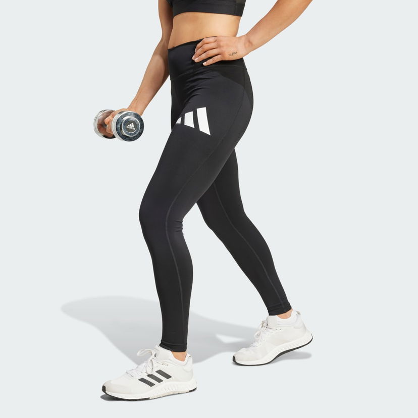 Tajice adidas Performance Train Essentials Big Logo Full-Length Crna | JG3941