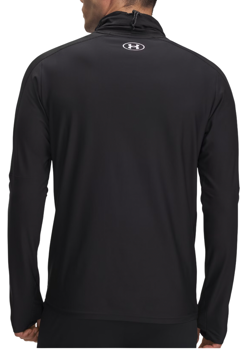 Majica kratkih rukava Under Armour Challenger Pro Wintr High Neck Long Sleeve Training Top Crna | 6005130-001, 1
