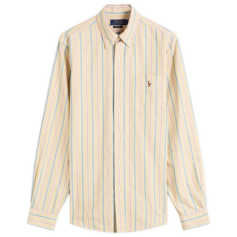 Košulja Polo by Ralph Lauren Polo Ralph Lauren Button Down Stripe Oxford Shirt Višebojno | 710P00630002-YEL