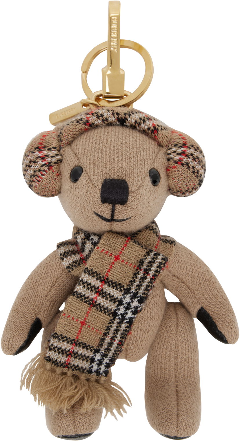 Privjesci za ključeve Burberry Burberry Thomas Bear Charm Keychain Bež | 8115499