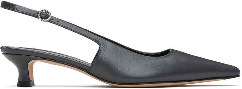 Dodaci Aeyde Aeyde Catrina Slingback Kitten Heels Siva | A11-PU0114001221-225