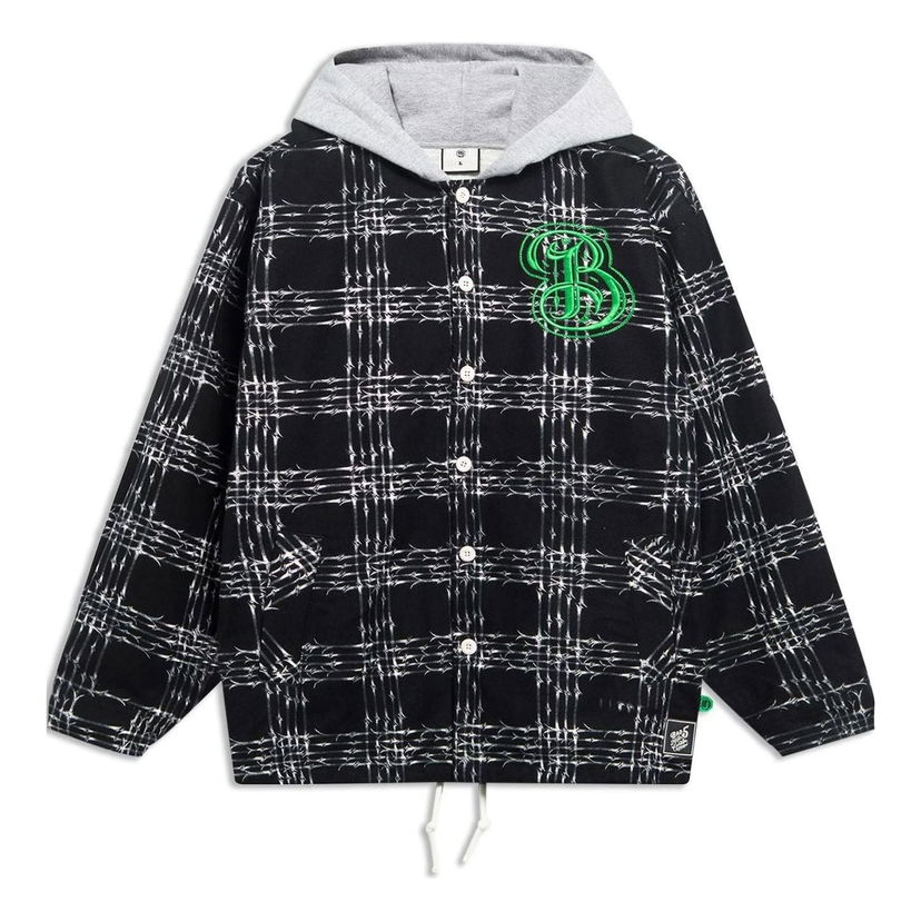 Jakna Li-Ning Anti Warrior Embroidered Hooded Jacket Crna | AFDSD97-1