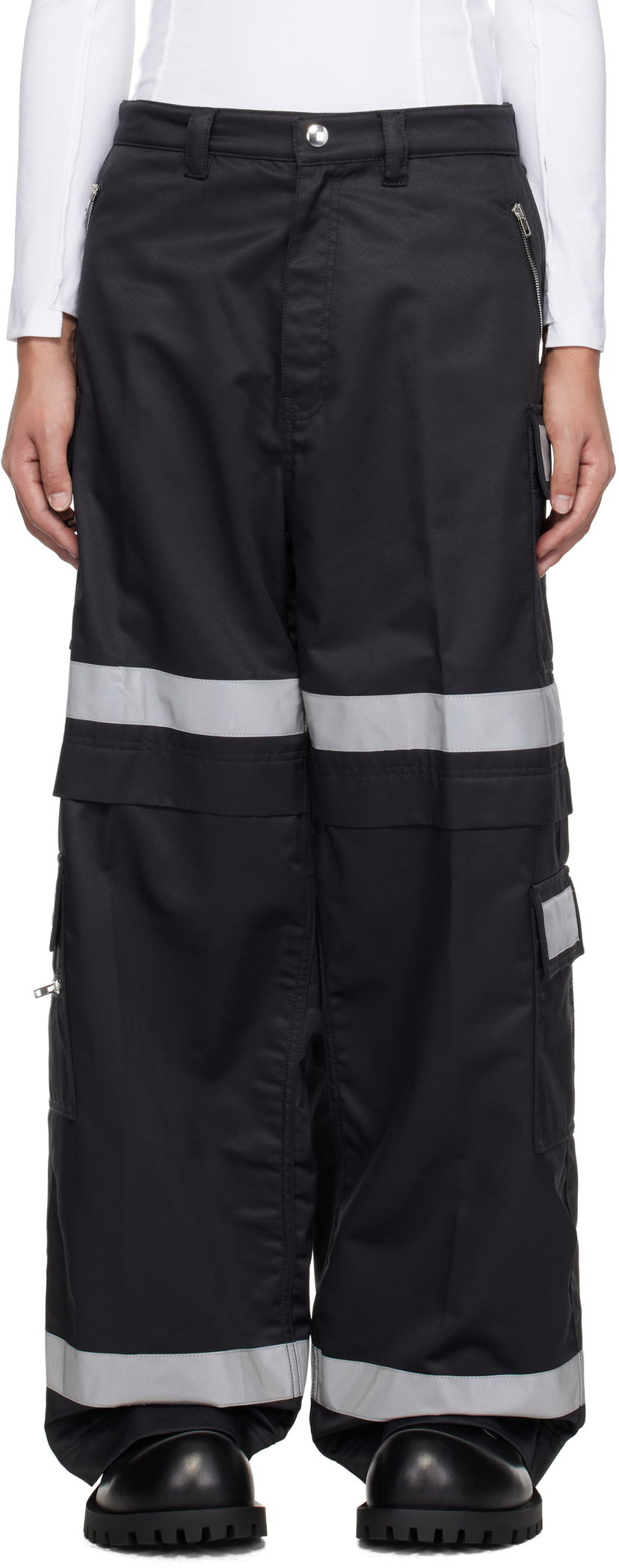 Cargo hlače VETEMENTS Vetements Workwear Cargo Pants Crna | UA66PA300B