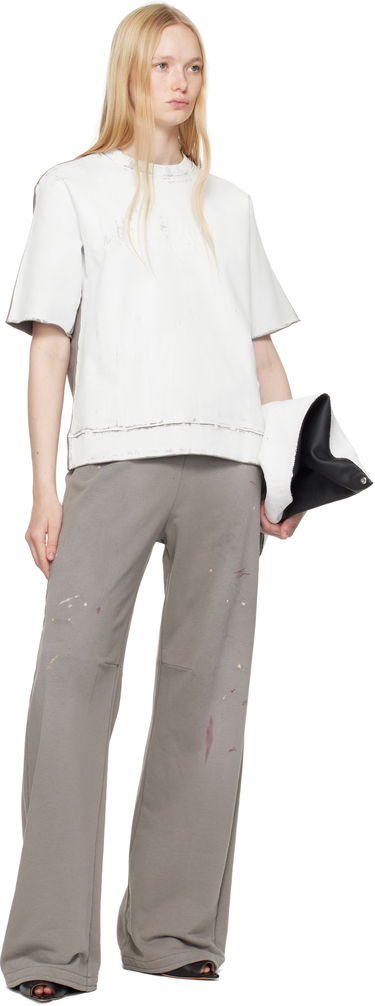 Majica kratkih rukava Maison Margiela MM6 Maison Margiela Light Sweatshirt Bijela | S62GU0137 M25013, 3