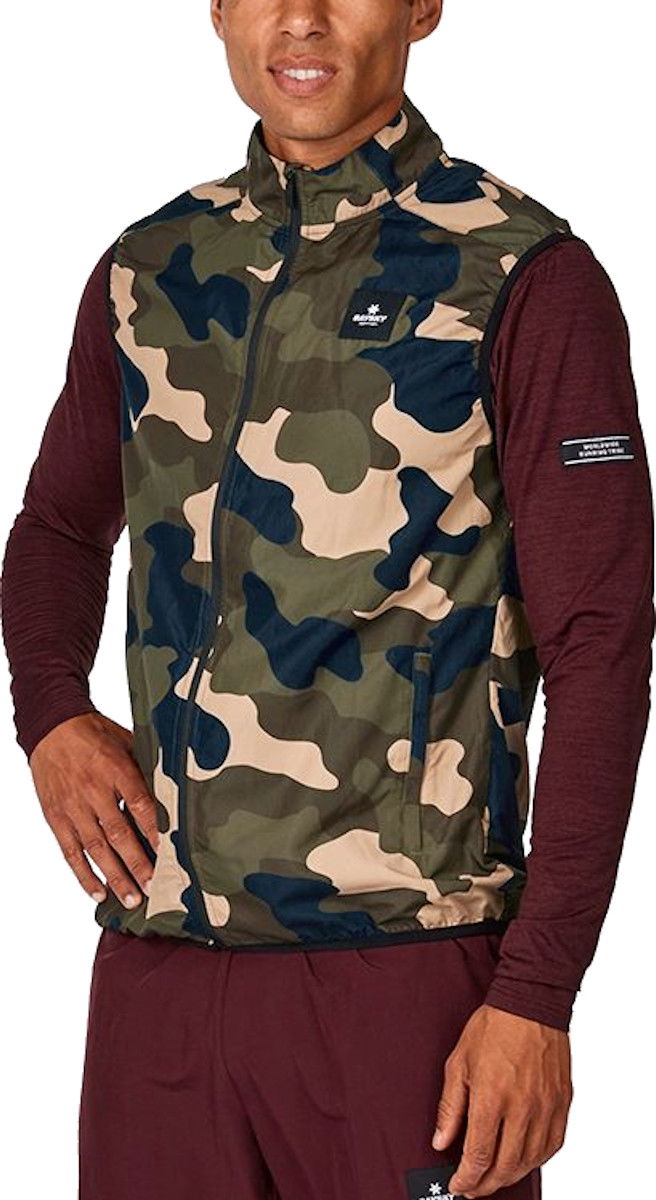 Prsluk Saysky Saysky Pace Camo Vest Zelena | imrve01