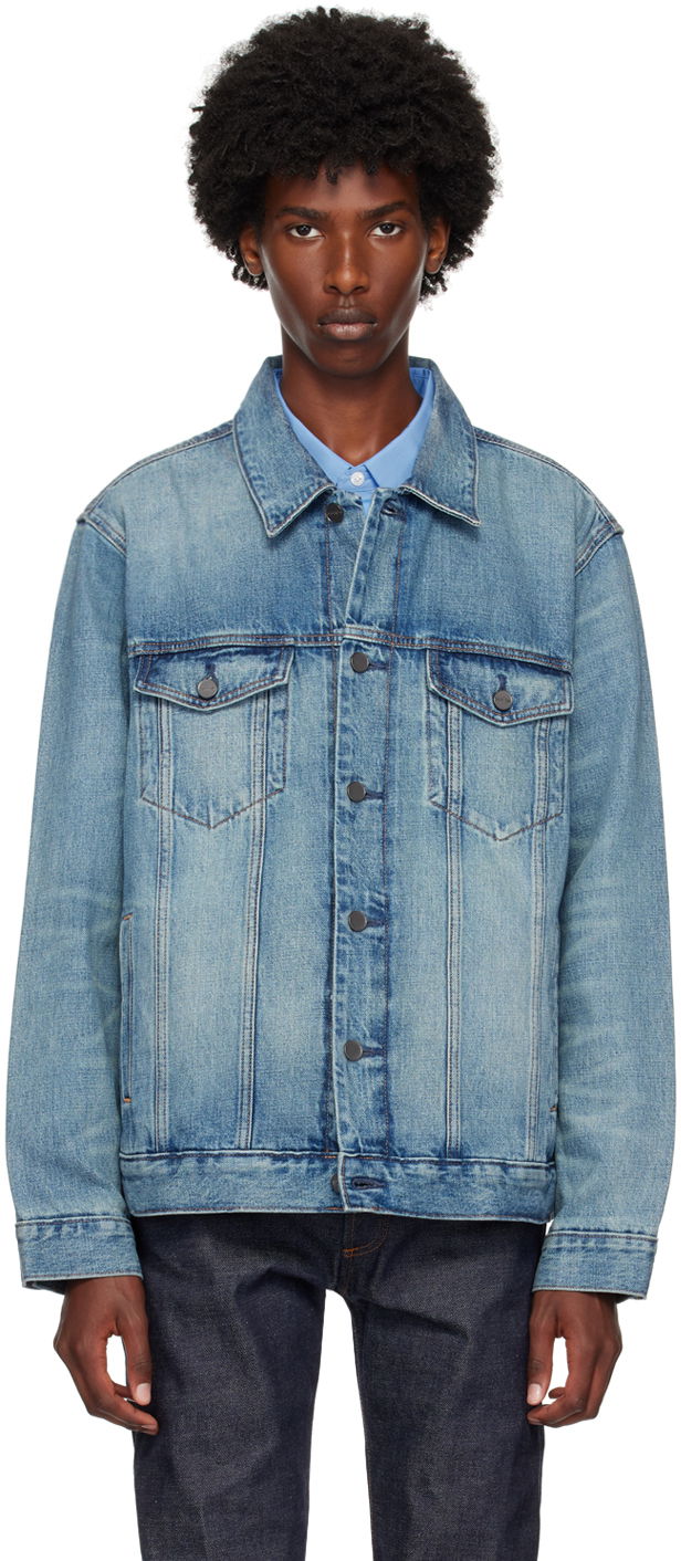 Jakna CALVIN KLEIN Elongated Denim Jacket Plava | 81EM746