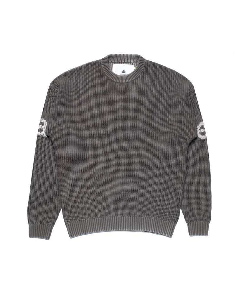 Džemper New Amsterdam Surf Association New Amsterdam Surf Association Logo Crew Knit Sweater Siva | 2501108002