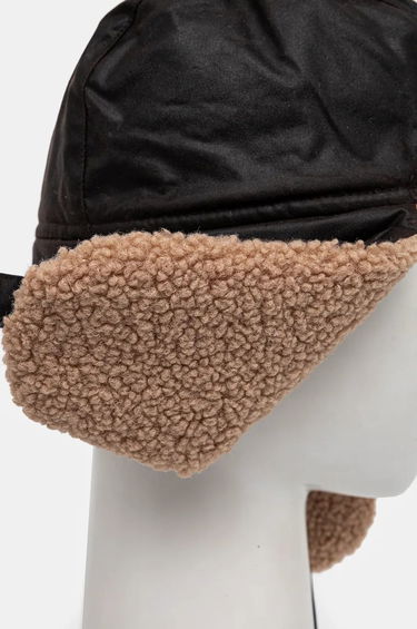 Šešir Barbour Waxed Cotton Trapper Hat Smeđa | MHA0710, 2