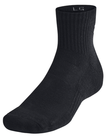 Čarape Under Armour Quarter Socks, 3 Pairs Crna | 1386372-001, 2