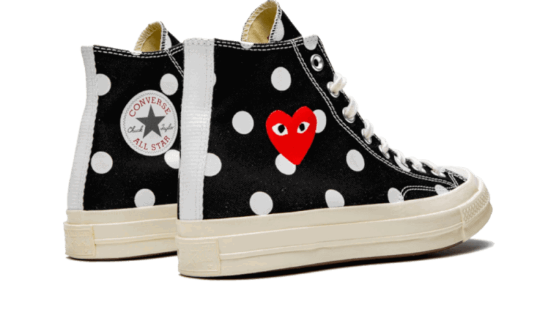 Tenisice i cipele Converse Comme des Garçons PLAY x Chuck Taylor All-Star 70s Hi Crna | 157250C, 1