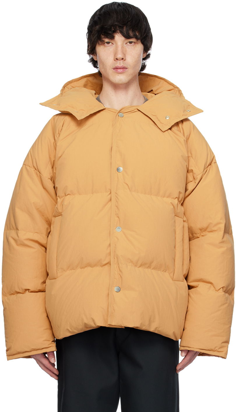 Jakna Nanushka Jolyn Down Jacket Narančasta | NU24RSOW00374