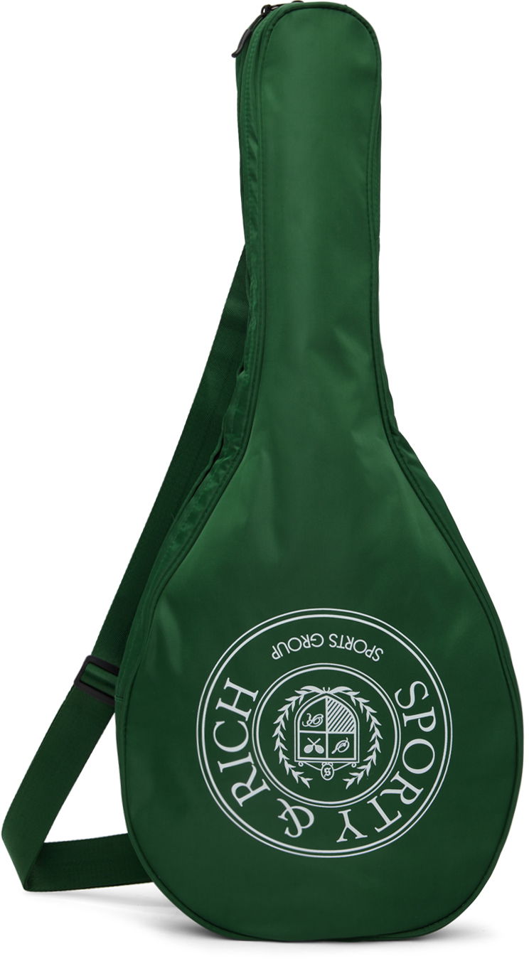 Sportska oprema Sporty & Rich Sporty & Rich Connecticut Crest Tennis Bag Zelena | ACAW232FO