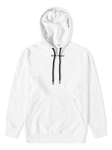 Dukserice Palm Angels Oversized Logo Popover Hoodie Bijela | PMBB036C99FLE0010110