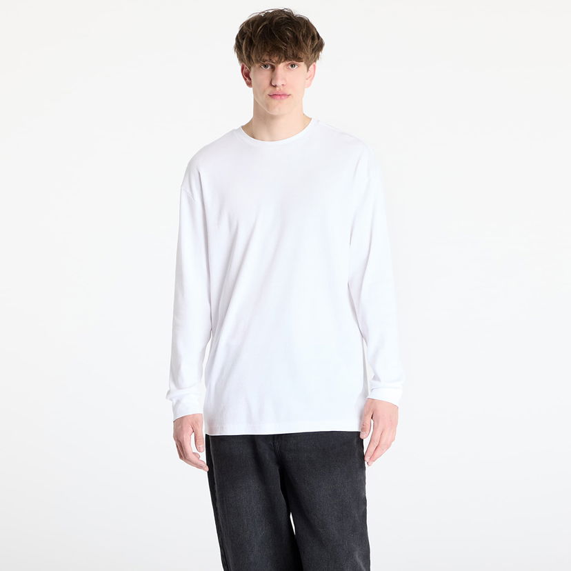 Majica kratkih rukava Urban Classics Urban Classics Organic Boxy Rib Longsleeve T-Shirt Bijela | TB6418-00220