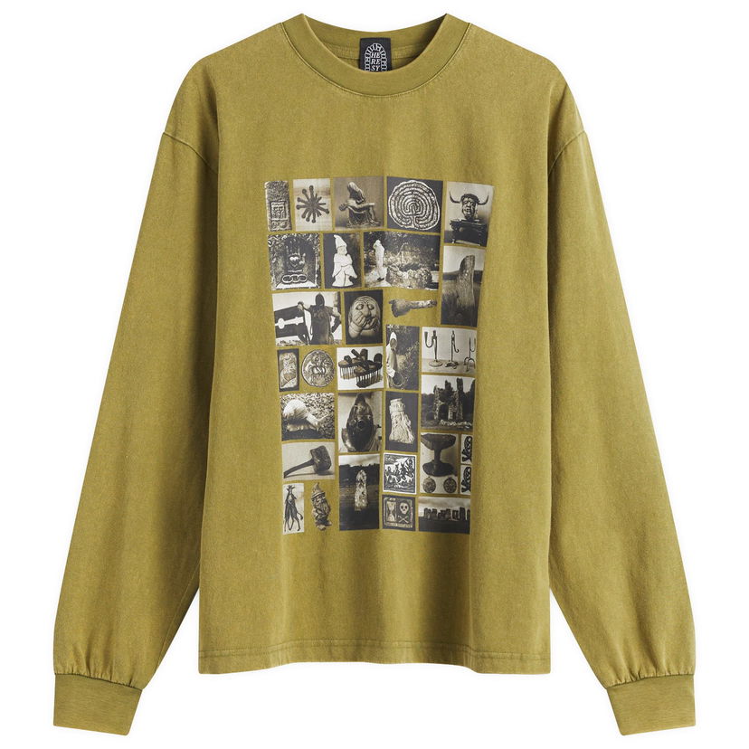 Majica kratkih rukava Heresy Heresy Niche Longsleeve T-Shirt Zelena | HSS25-T10G