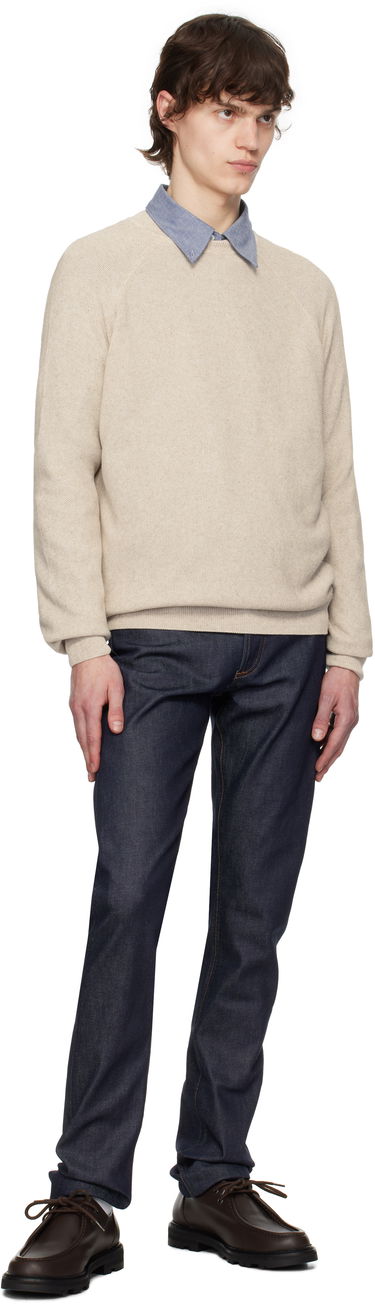 Džemper A.P.C. A.P.C. Florian Knit Sweater Bež | VIAJC-H23406, 3